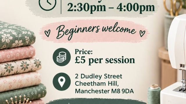 Friday Sisters’ Sewing Class!